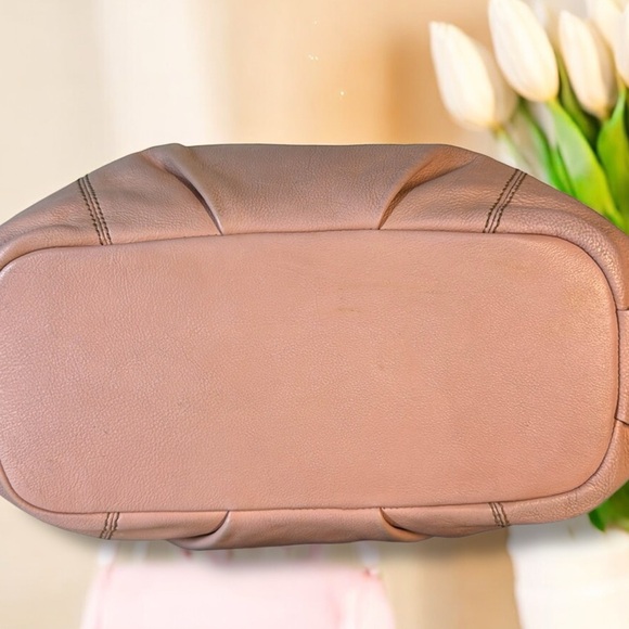 Burberry Blue Label Leather Pink Hobo Shoulder Bag - Picture 6 of 17